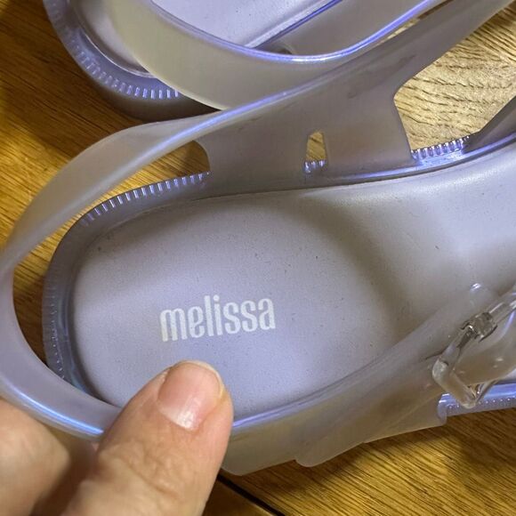 Melissa iridescent jelly sandals 11 - Picture 4 of 6